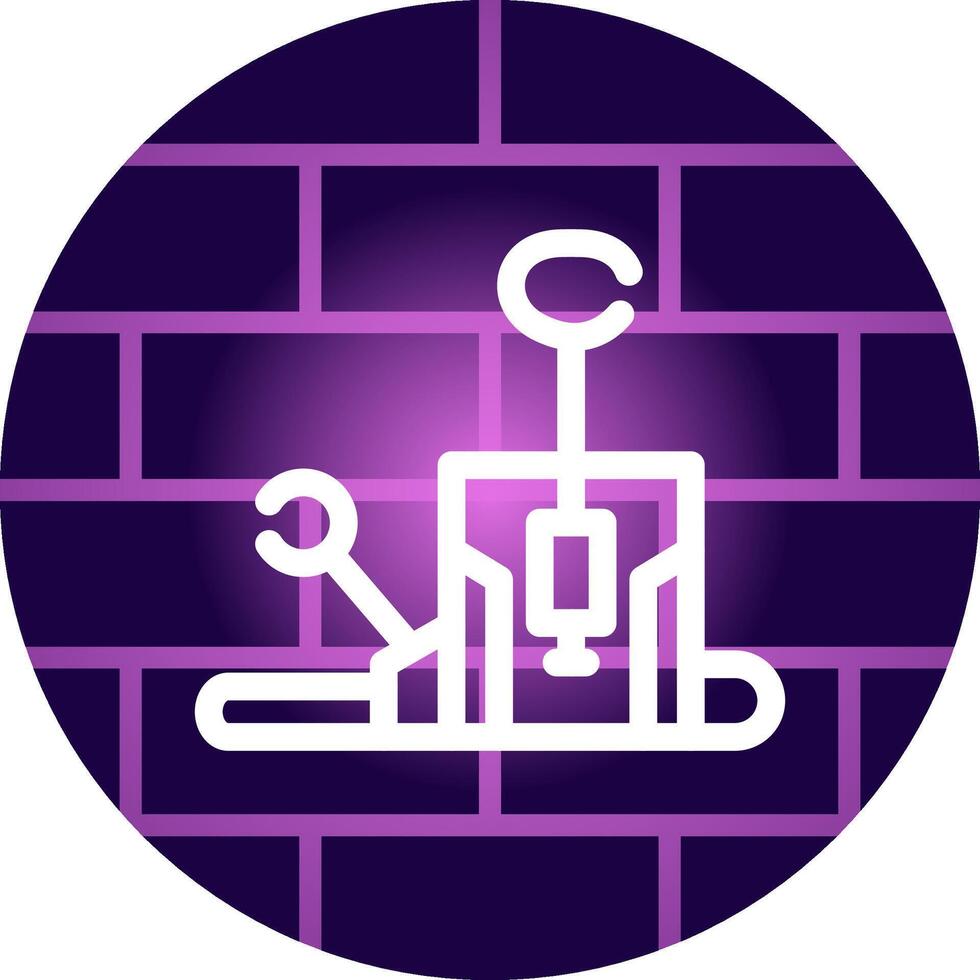 Pilates Chair Creative Icon Design vector