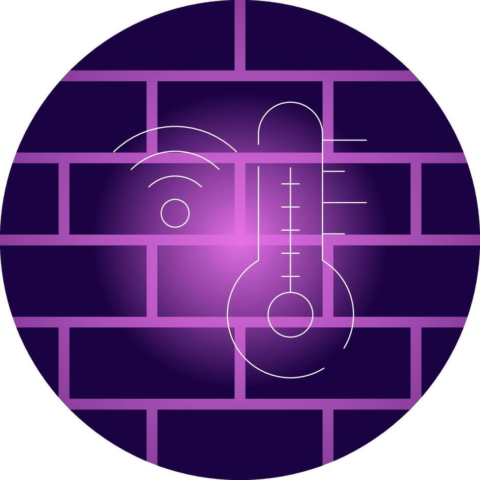 Thermostat Creative Icon Design vector