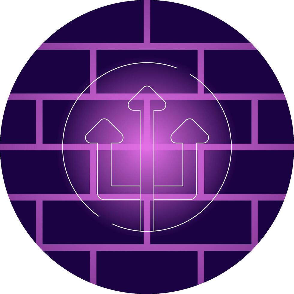 Pathway Creative Icon Design vector