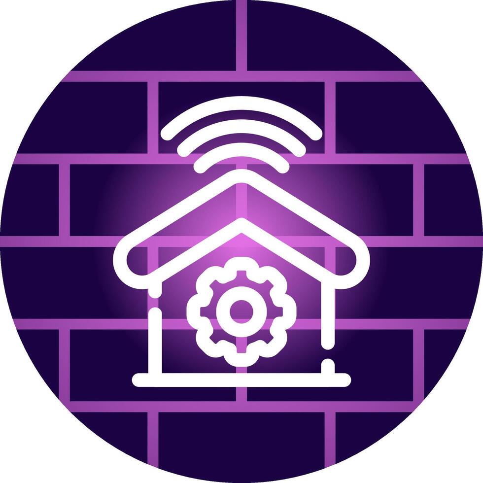 Home Automation Creative Icon Design vector