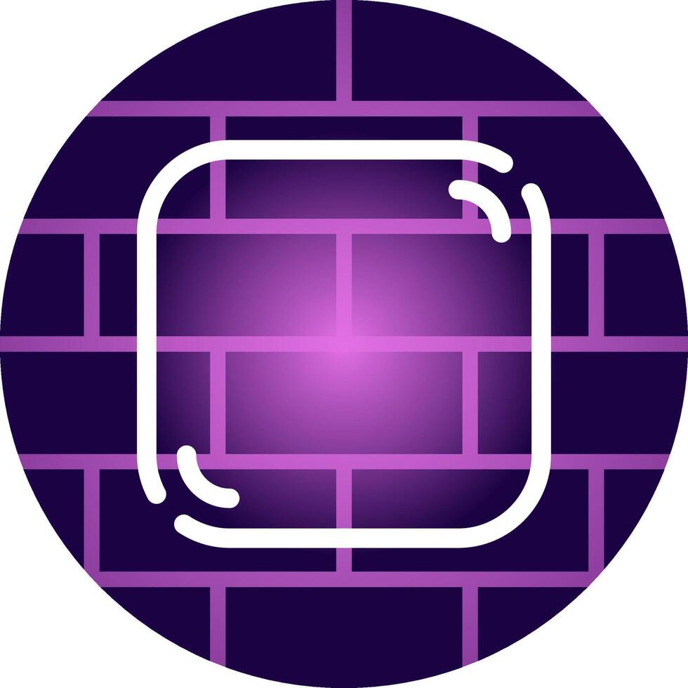 Line Neon Wall Design vector