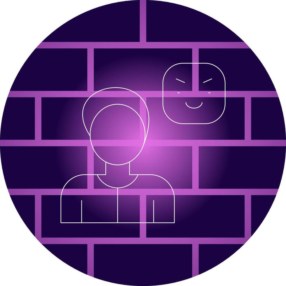 Confident Creative Icon Design vector