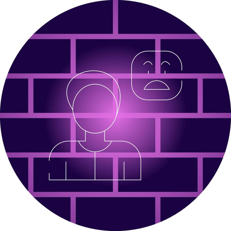 Oh No Creative Icon Design vector