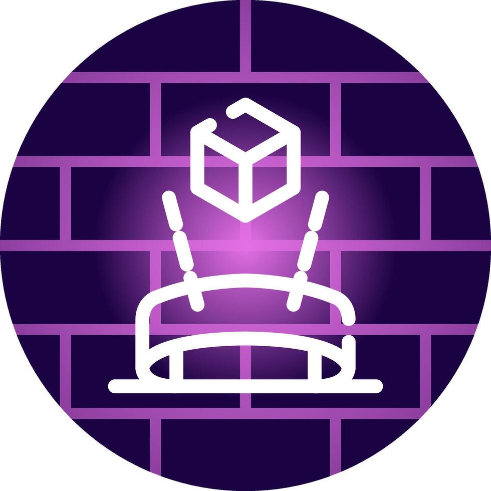 Head Up Display Creative Icon Design vector