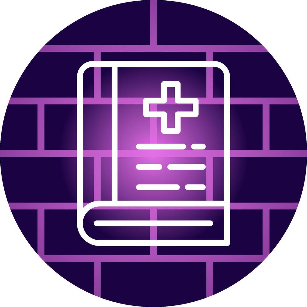 Line Neon Wall Design vector