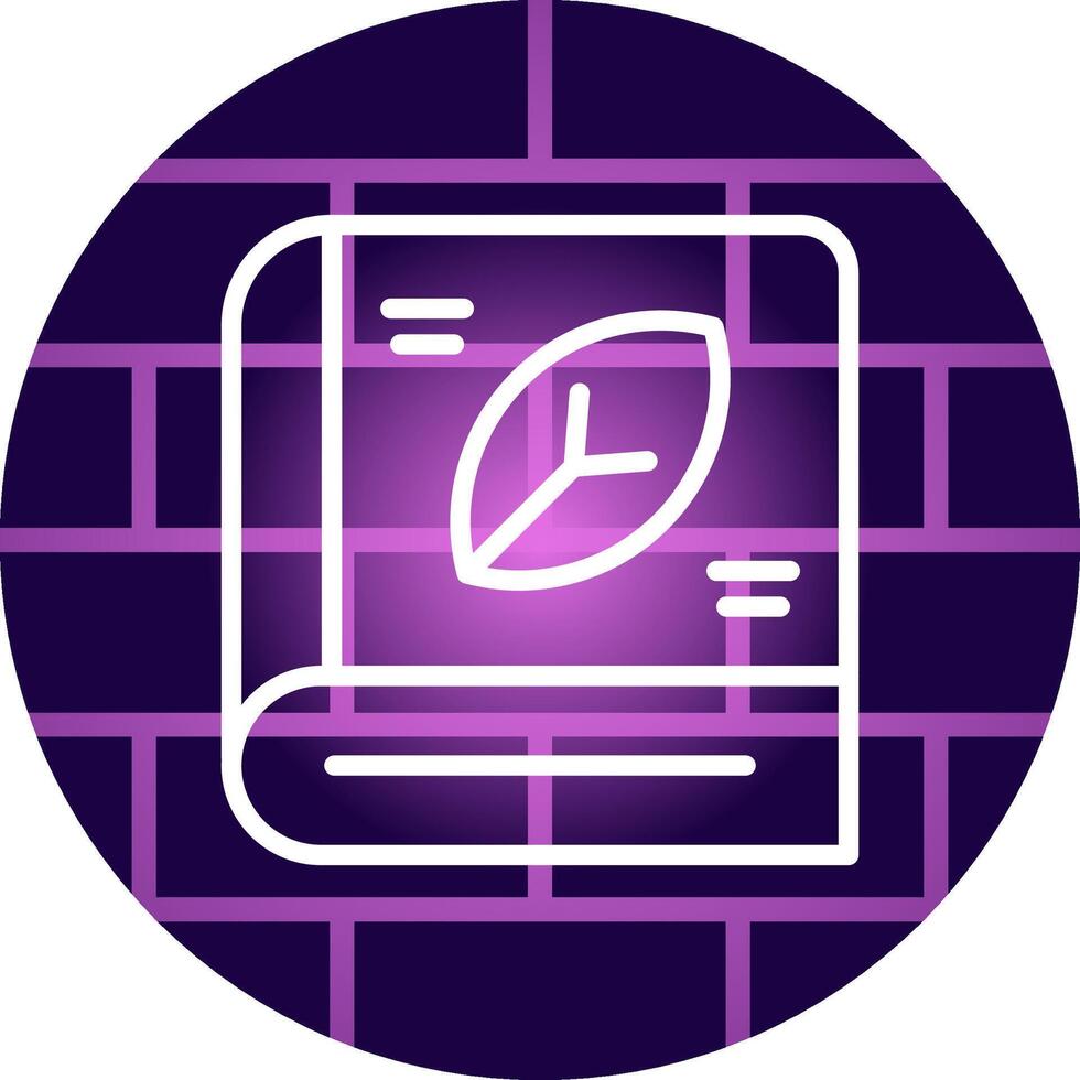 Line Neon Wall Design vector