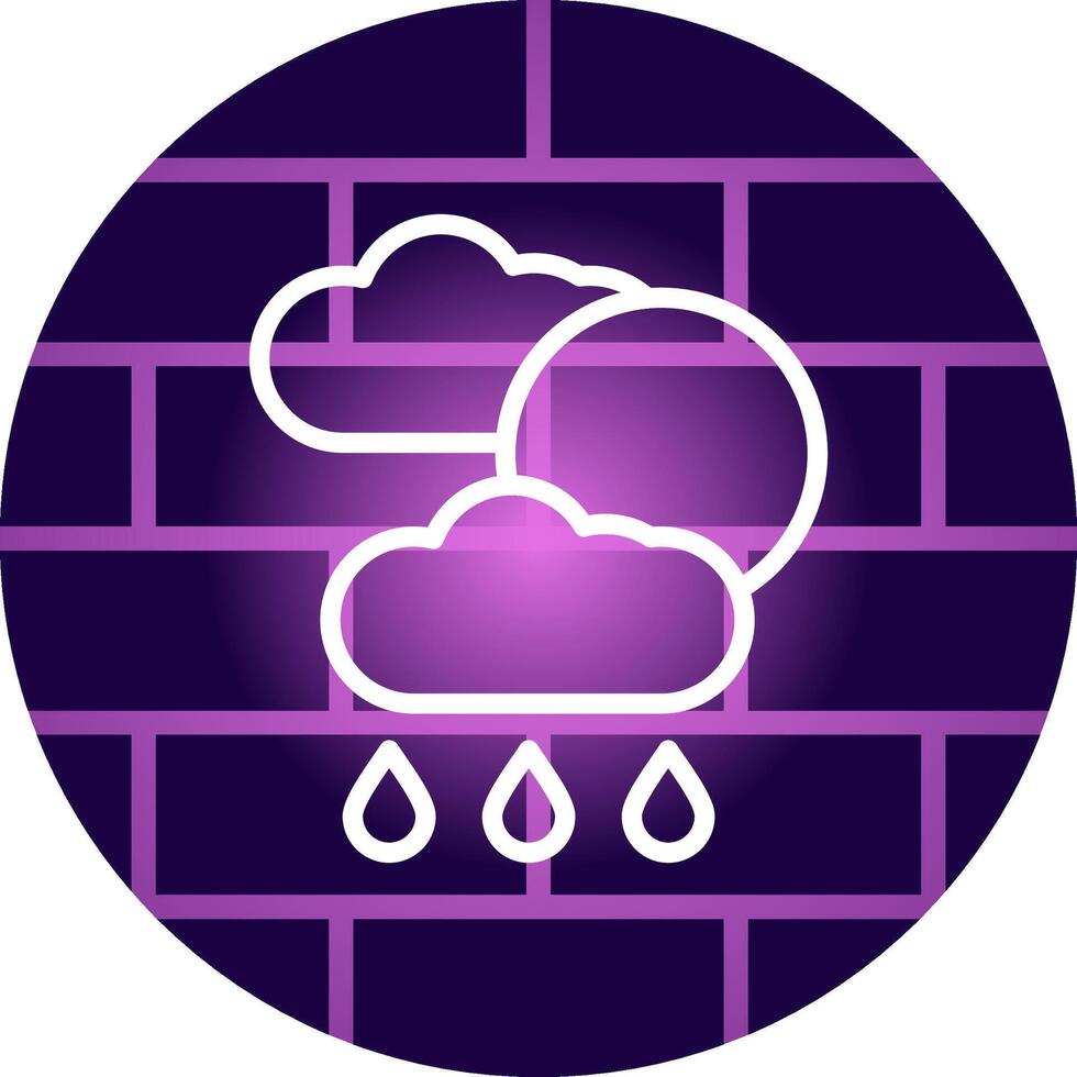 Weather Forecast Creative Icon Design vector