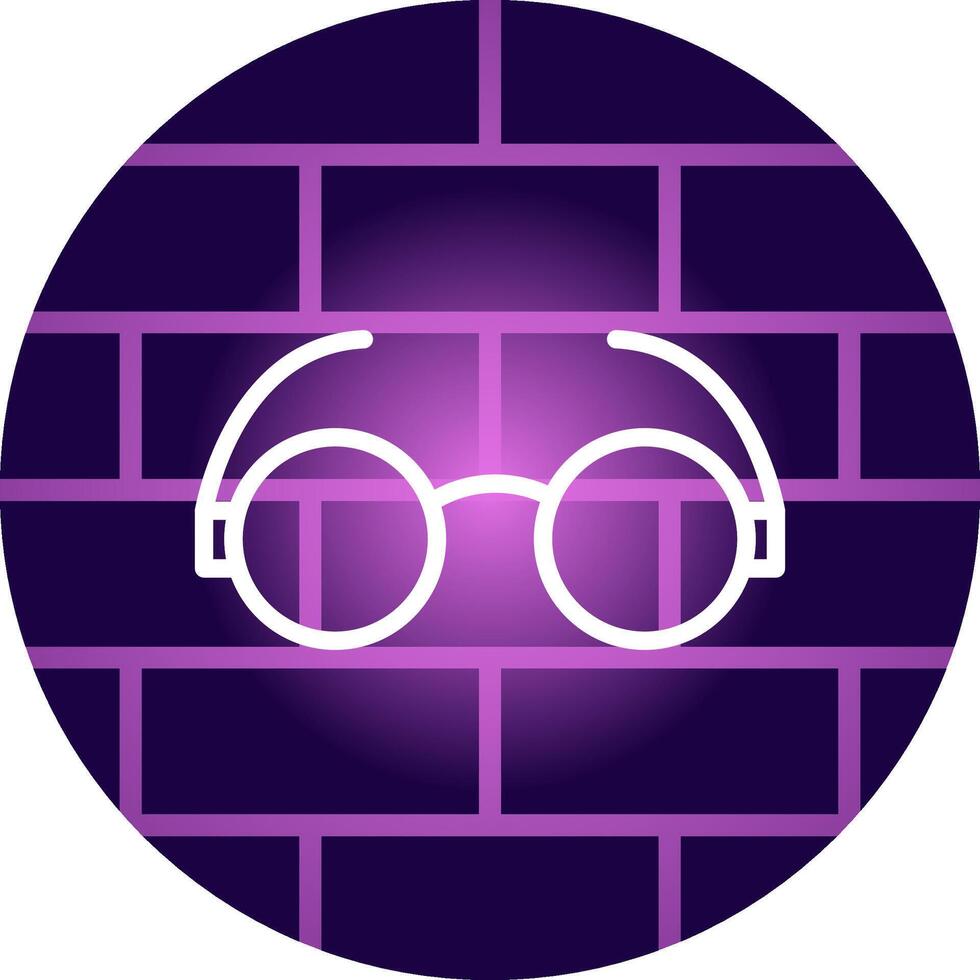 Glasses Creative Icon Design vector