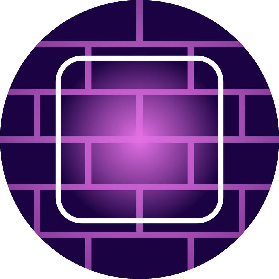 Line Neon Wall Design vector