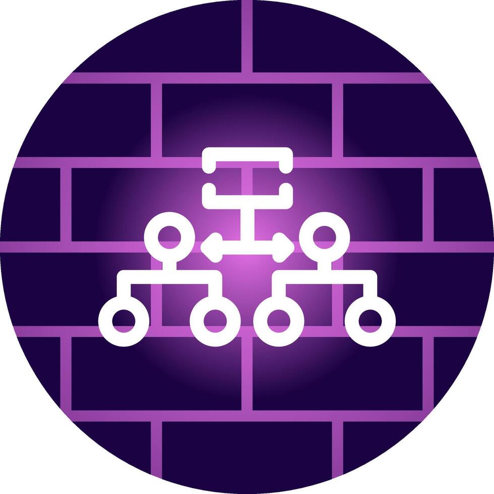 Labeled Hierarchy Creative Icon Design vector