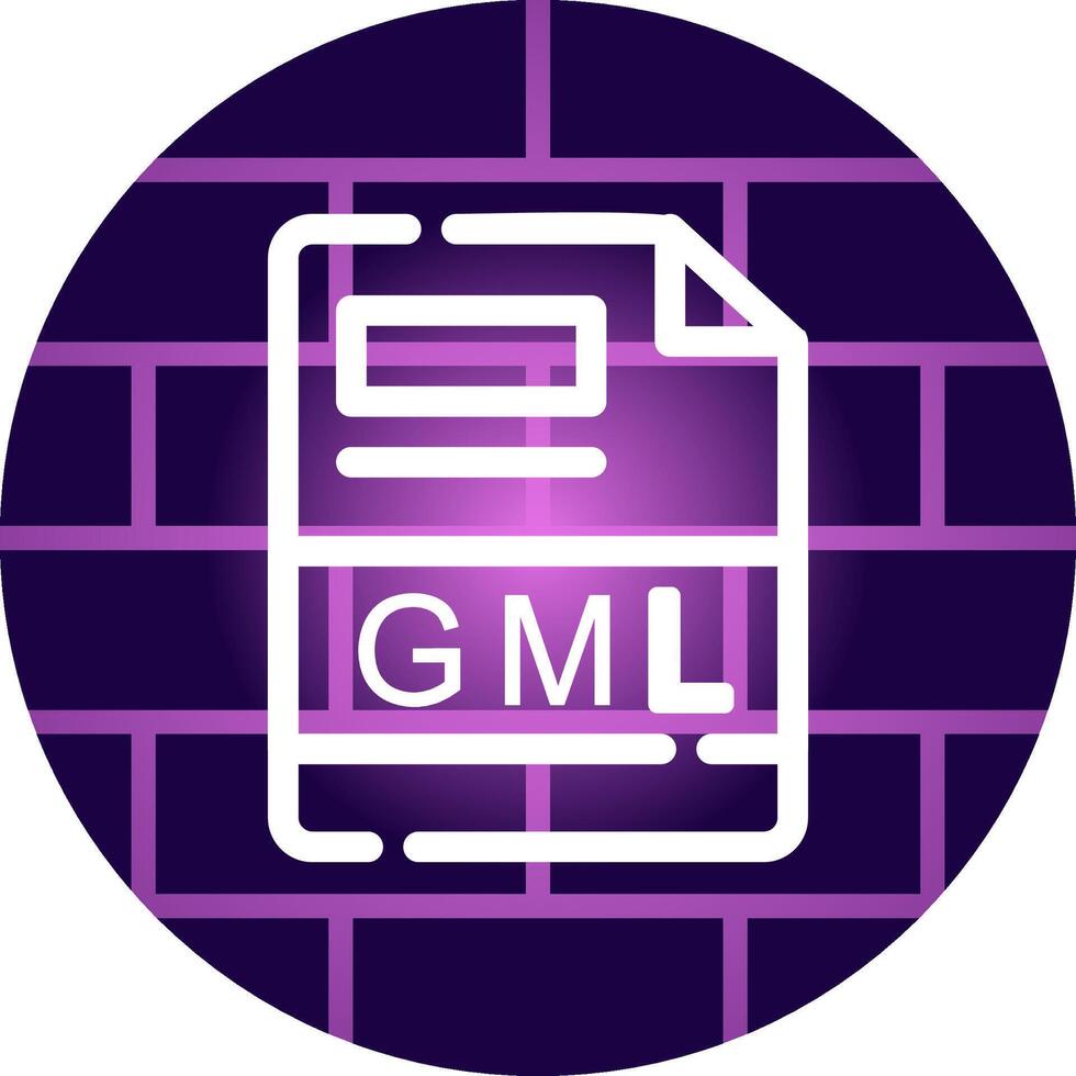 GML Creative Icon Design vector