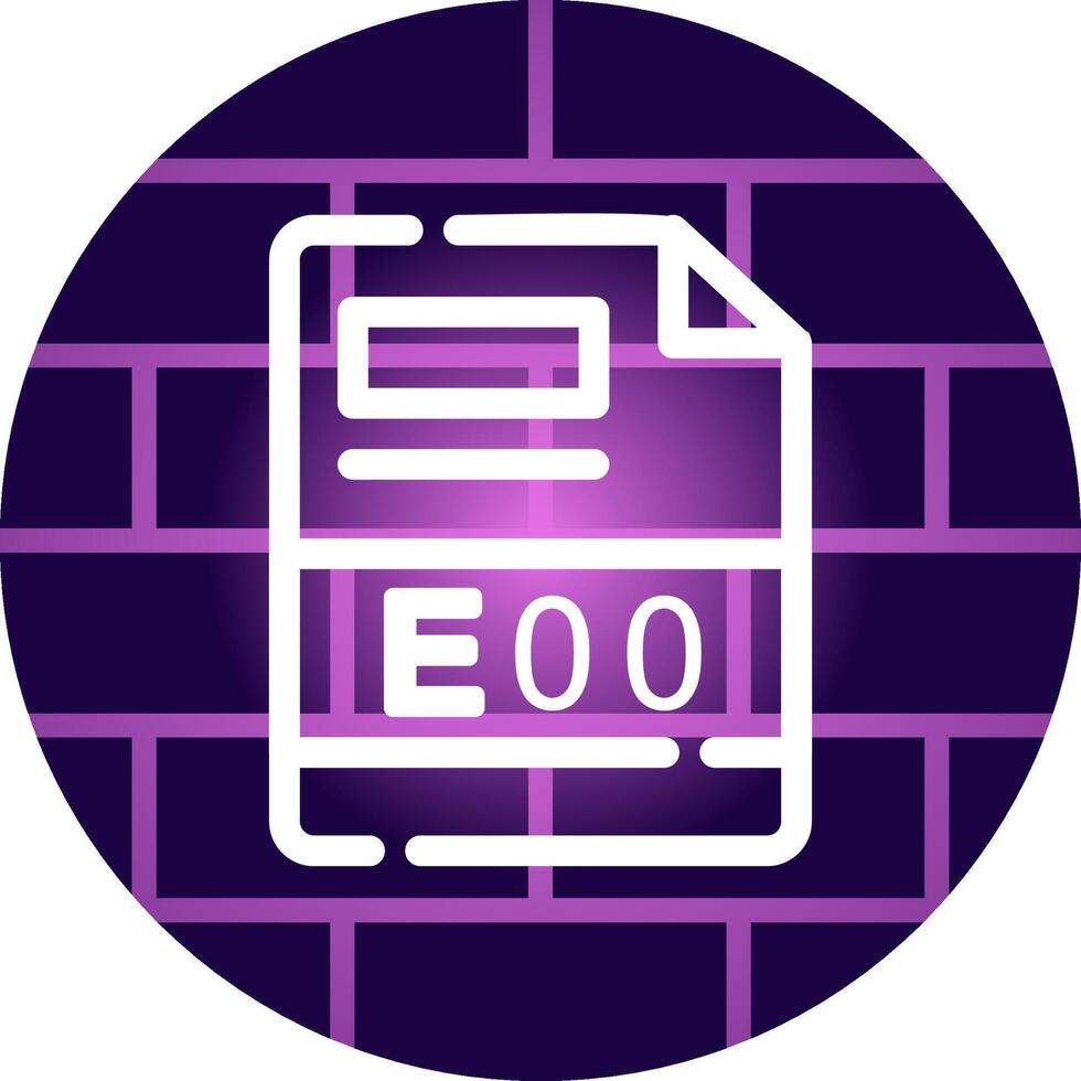 E00 Creative Icon Design vector