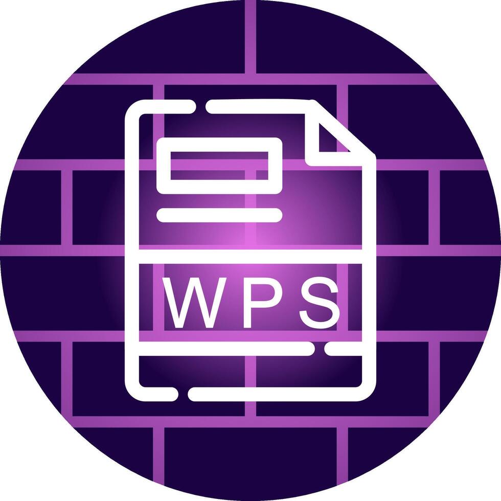 WPS Creative Icon Design vector