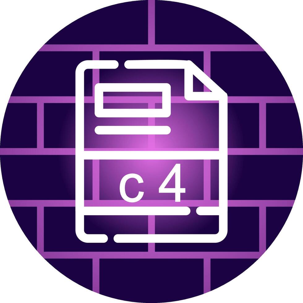 c4 Creative Icon Design vector