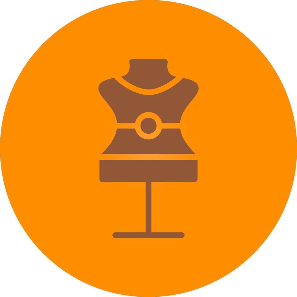 Mannequin Creative Icon Design vector
