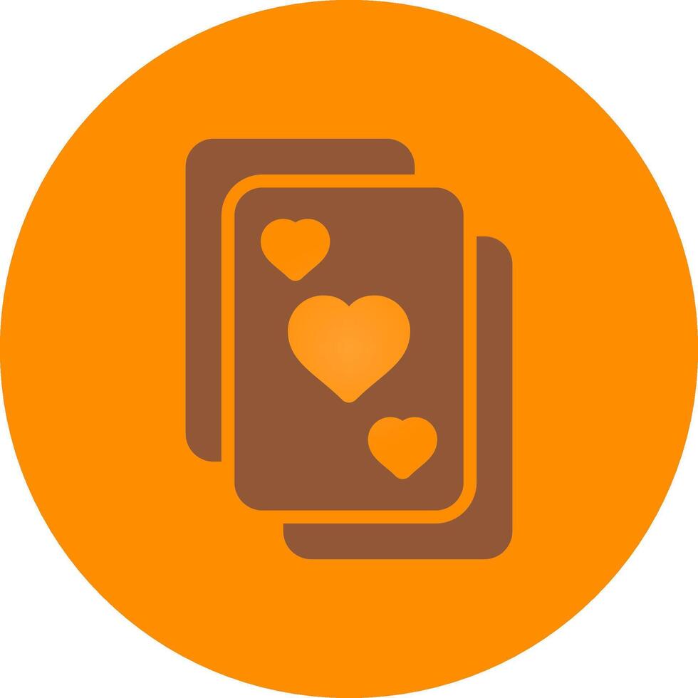 Playing Cards Creative Icon Design vector