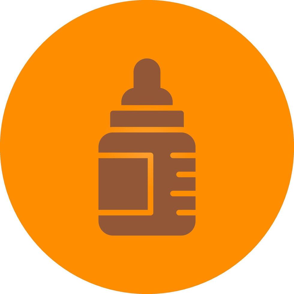 Feeding Bottle Creative Icon Design vector