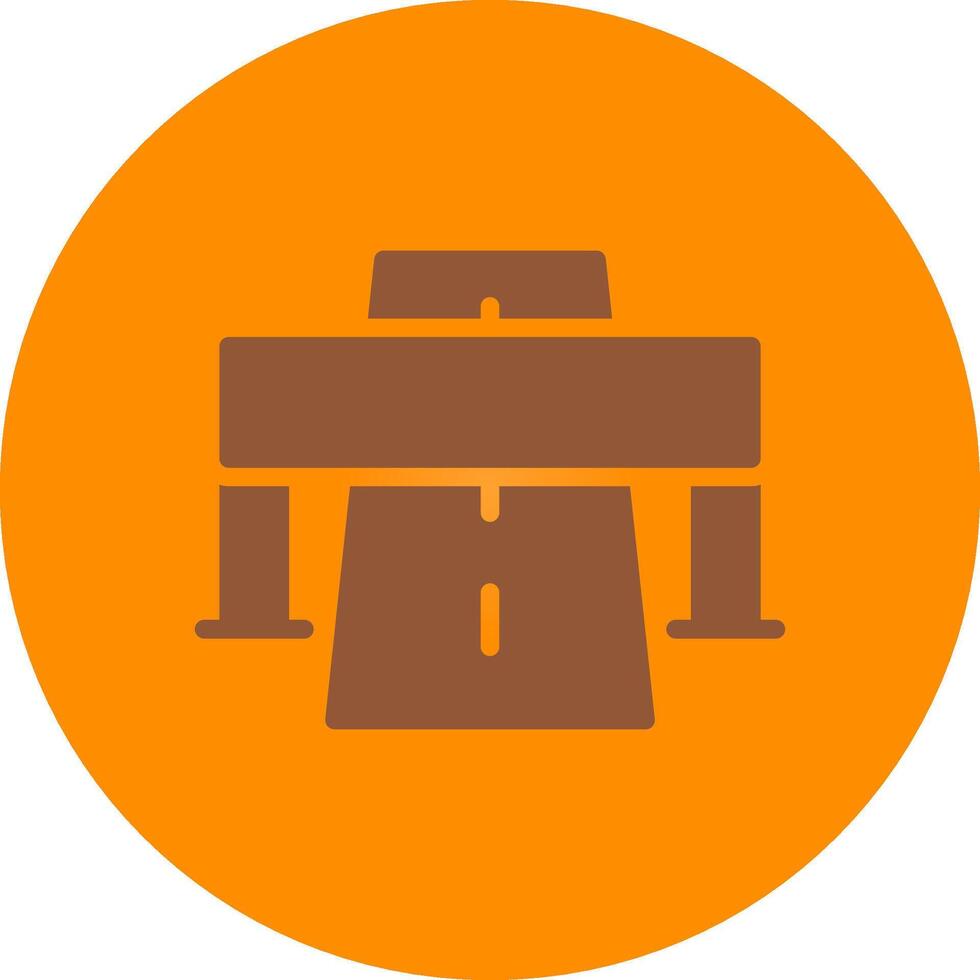 Motorway Creative Icon Design vector