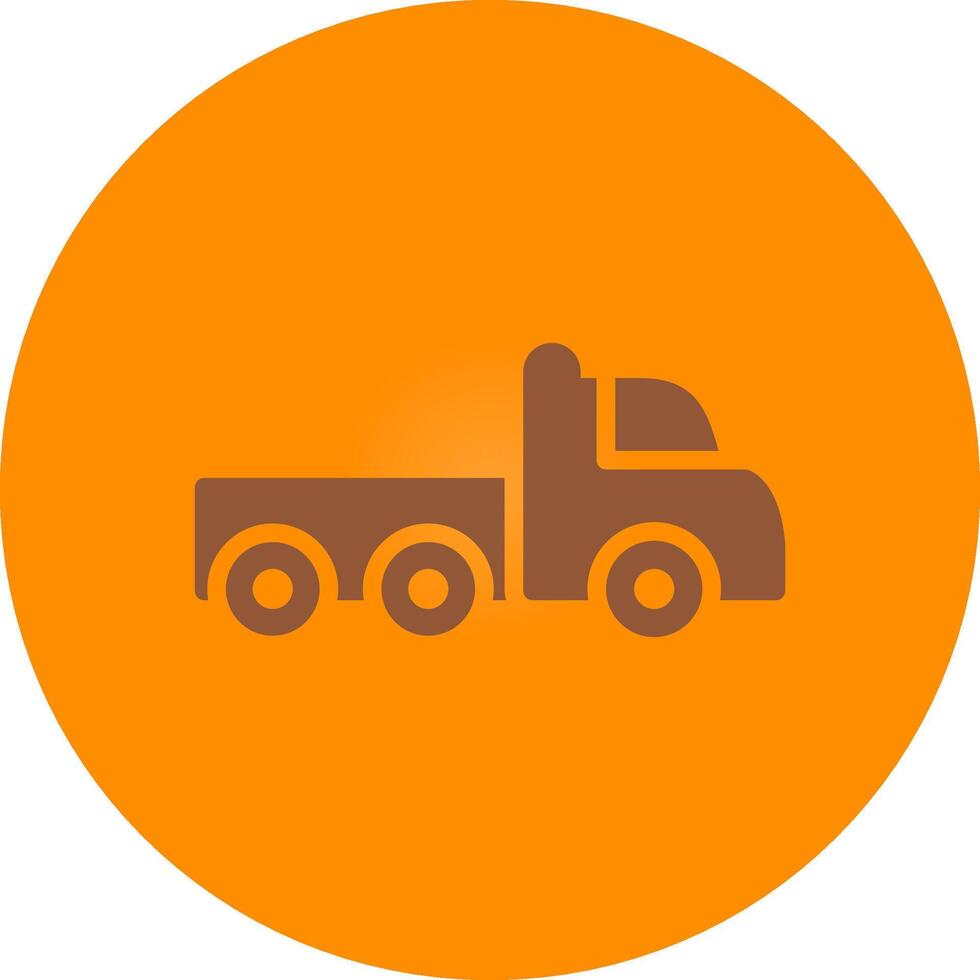 Trailer Creative Icon Design vector