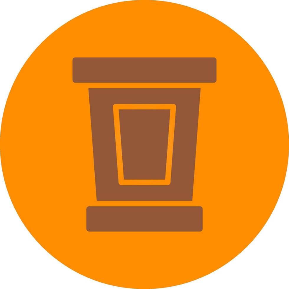 Witness Stand Creative Icon Design vector