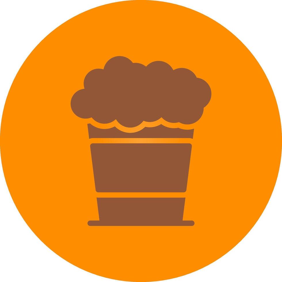 Popcorn Creative Icon Design vector