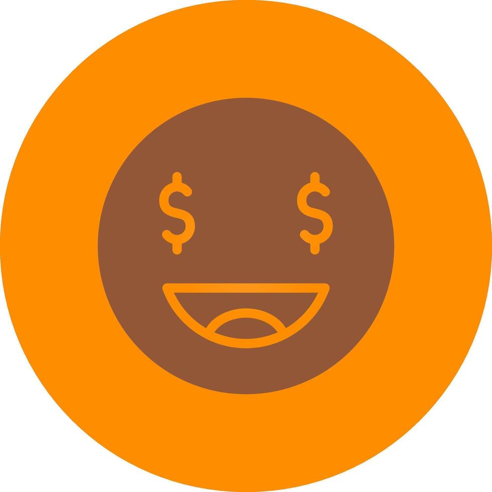 Greedy Creative Icon Design vector