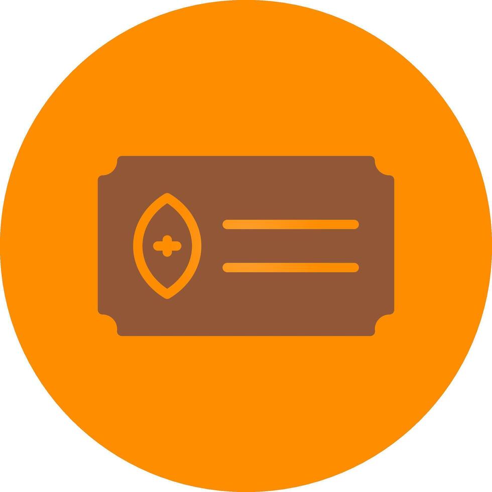 Ticket Creative Icon Design vector