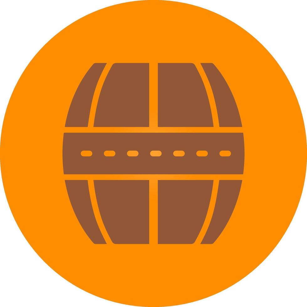 Line bronw Glpyh Design vector
