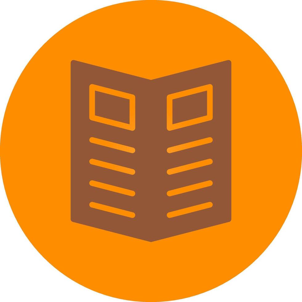 Trifold Creative Icon Design vector