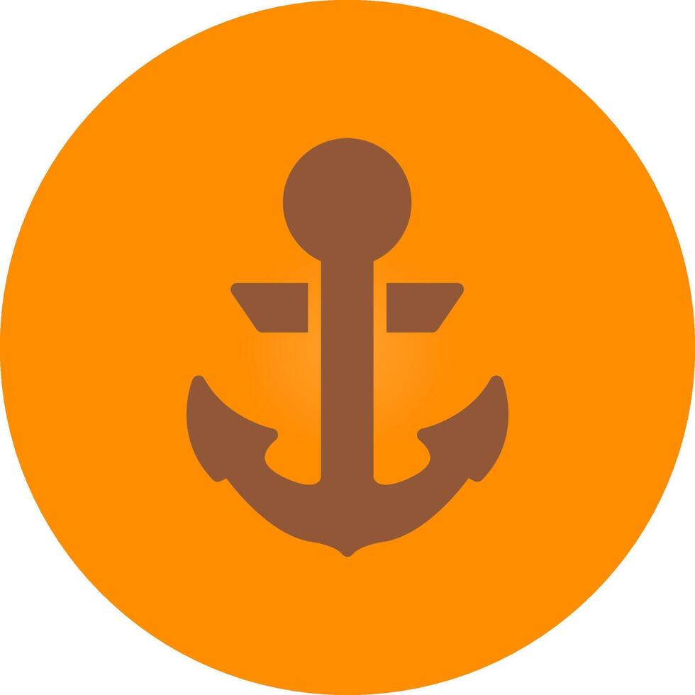 Line bronw Glpyh Design vector