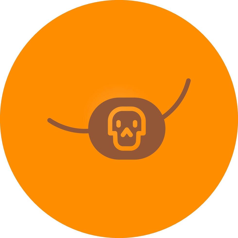 Line bronw Glpyh Design vector