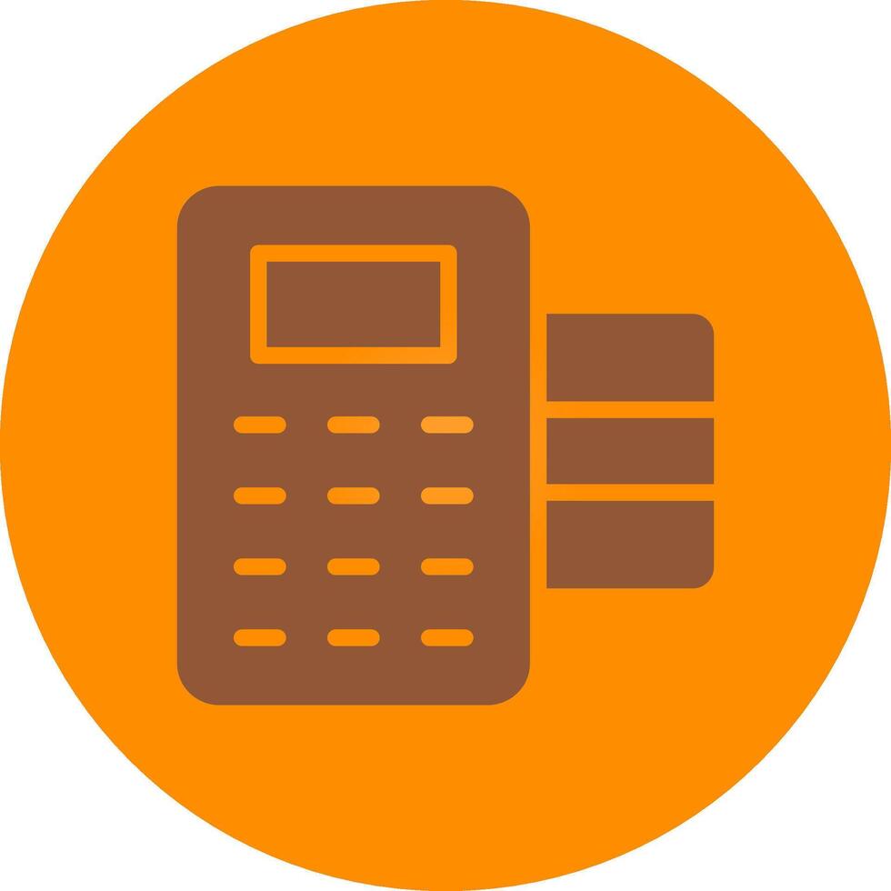 POS Terminal Creative Icon Design vector