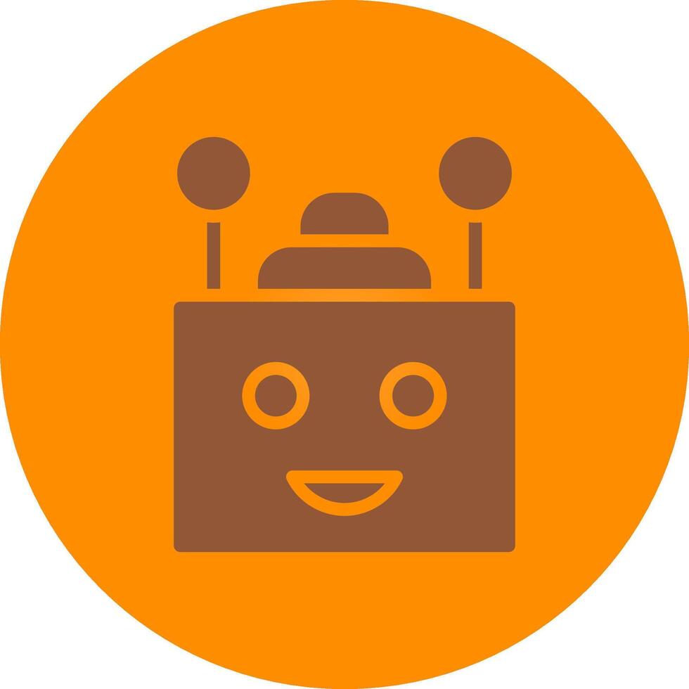 Chatbot Creative Icon Design vector