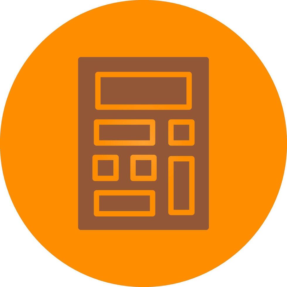 diseño de icono creativo de calculadora vector