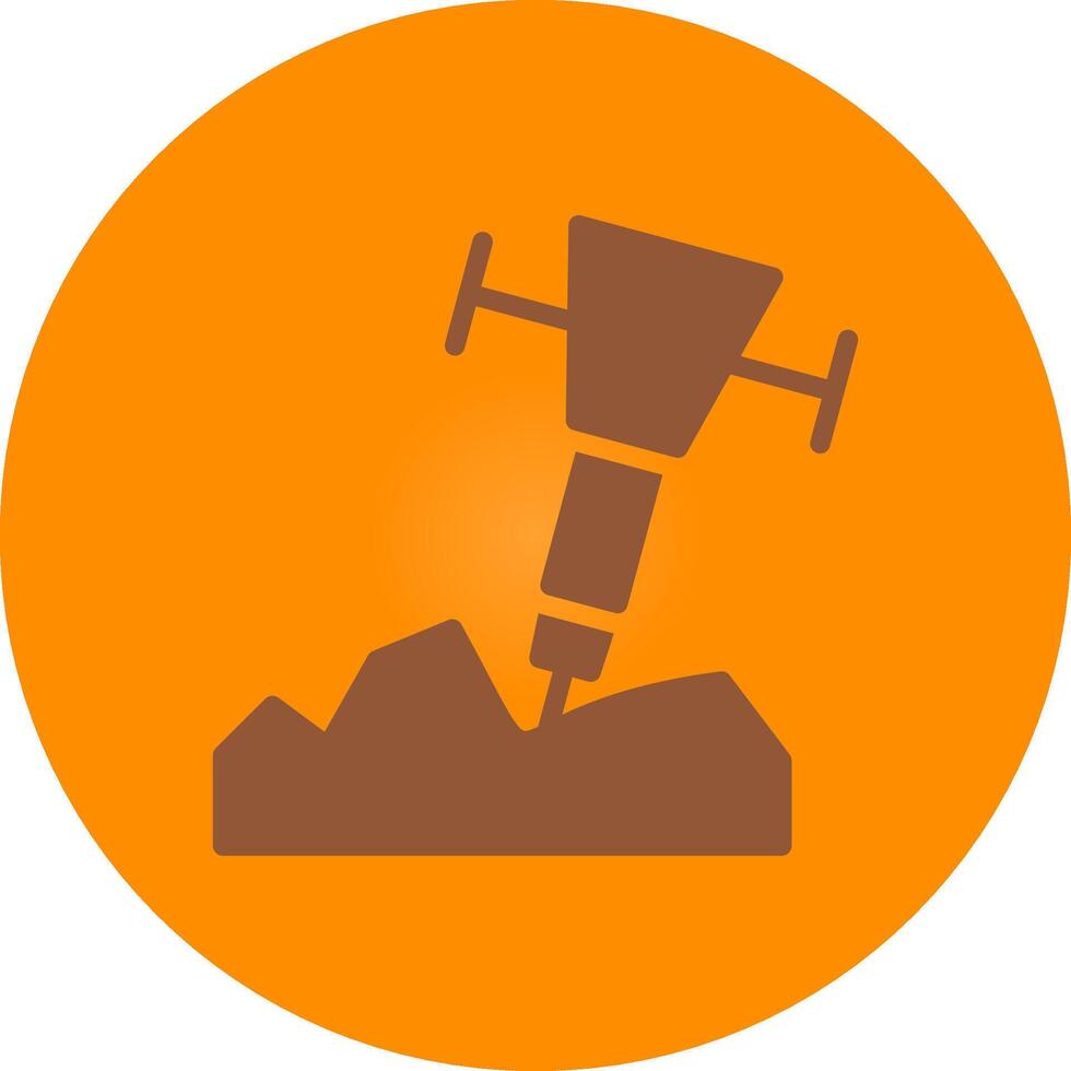 Drill Creative Icon Design vector