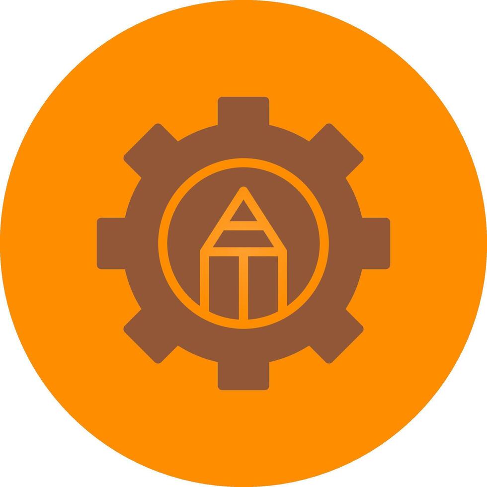 Gear Creative Icon Design vector