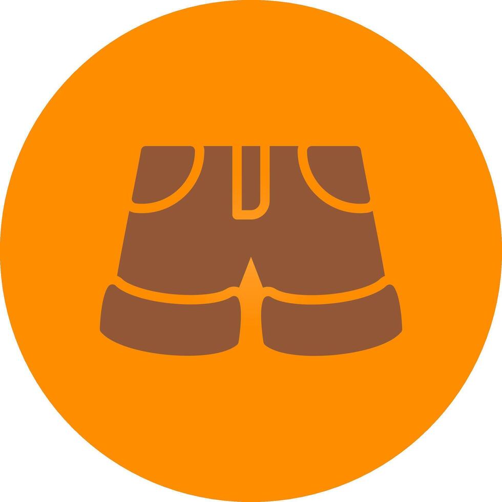 Shorts Creative Icon Design vector