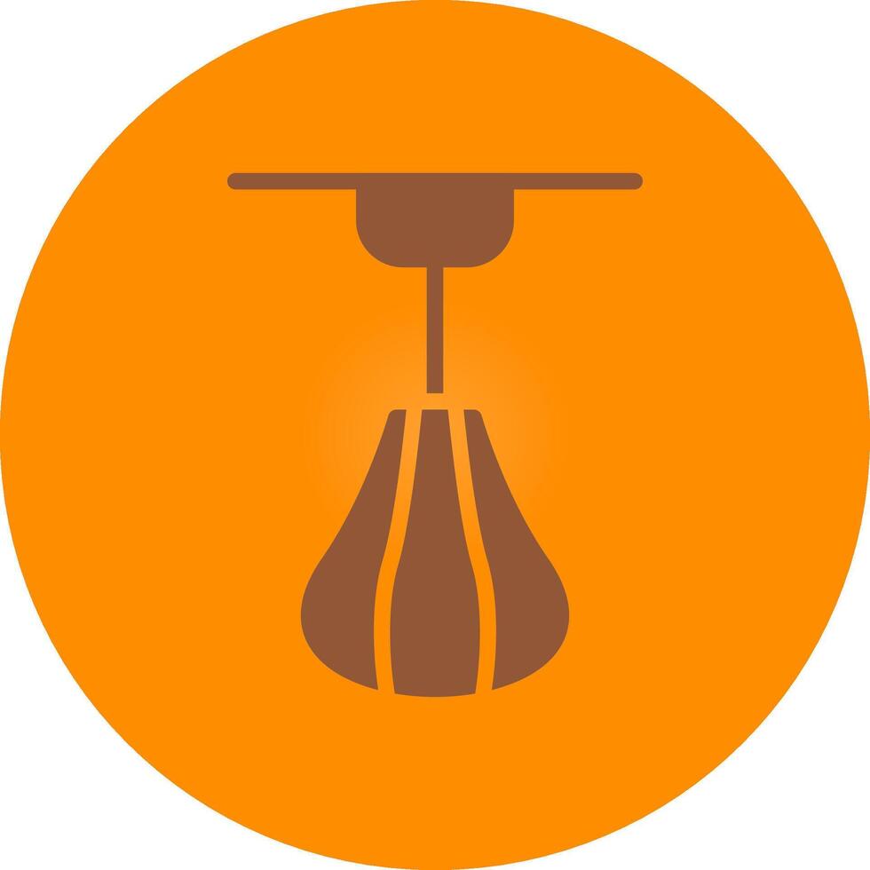Punching Ball Creative Icon Design vector