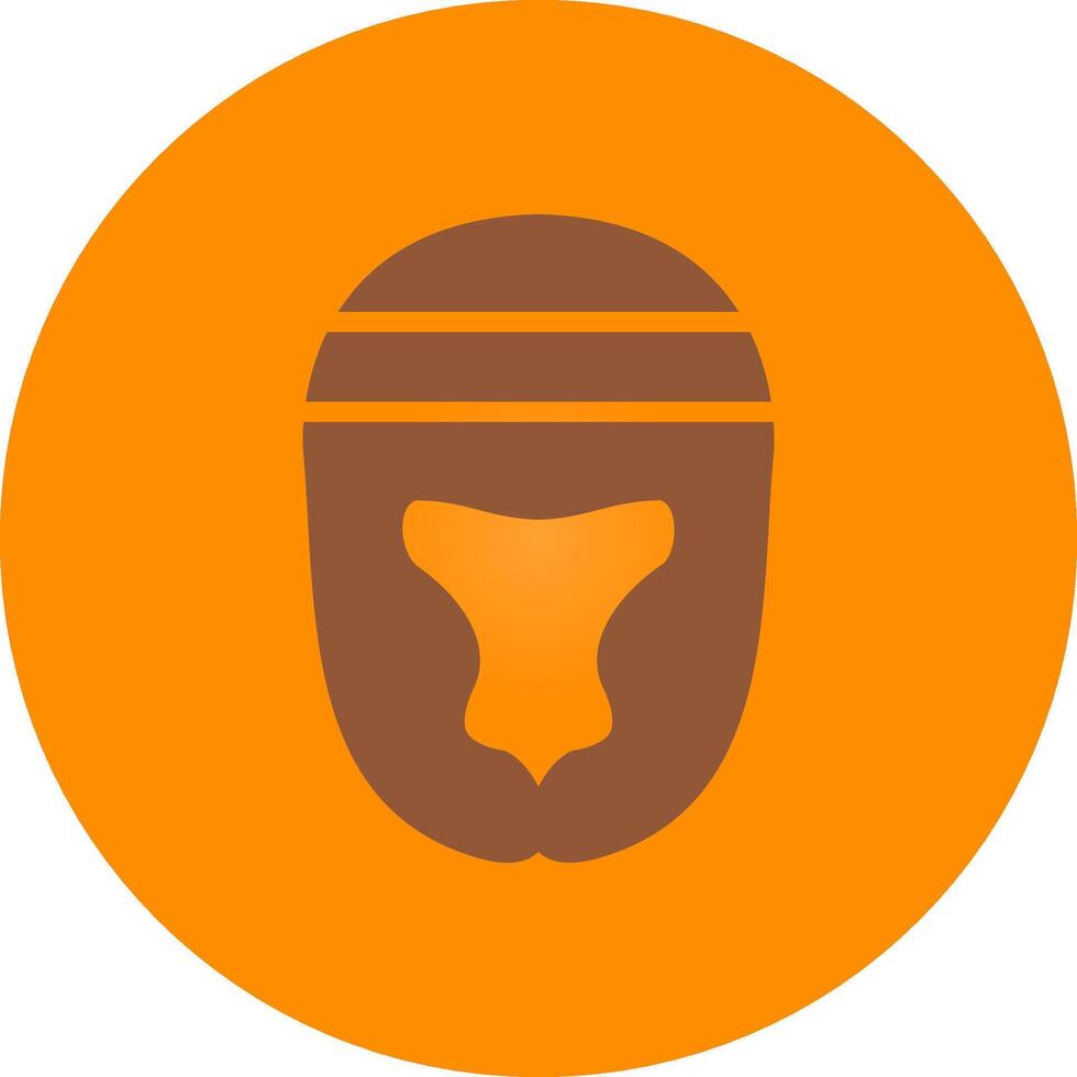 diseño de icono creativo de casco vector