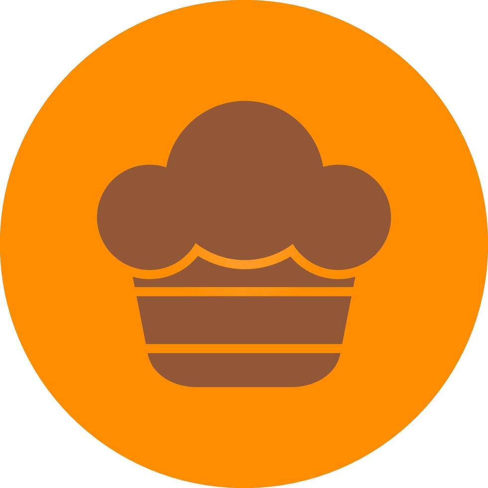 Muffin Creative Icon Design vector