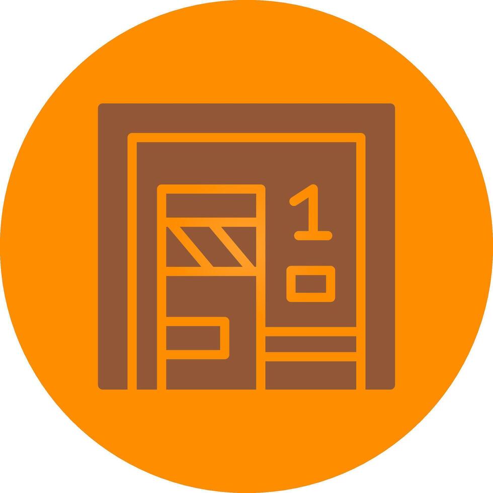 Prison Cell Creative Icon Design vector