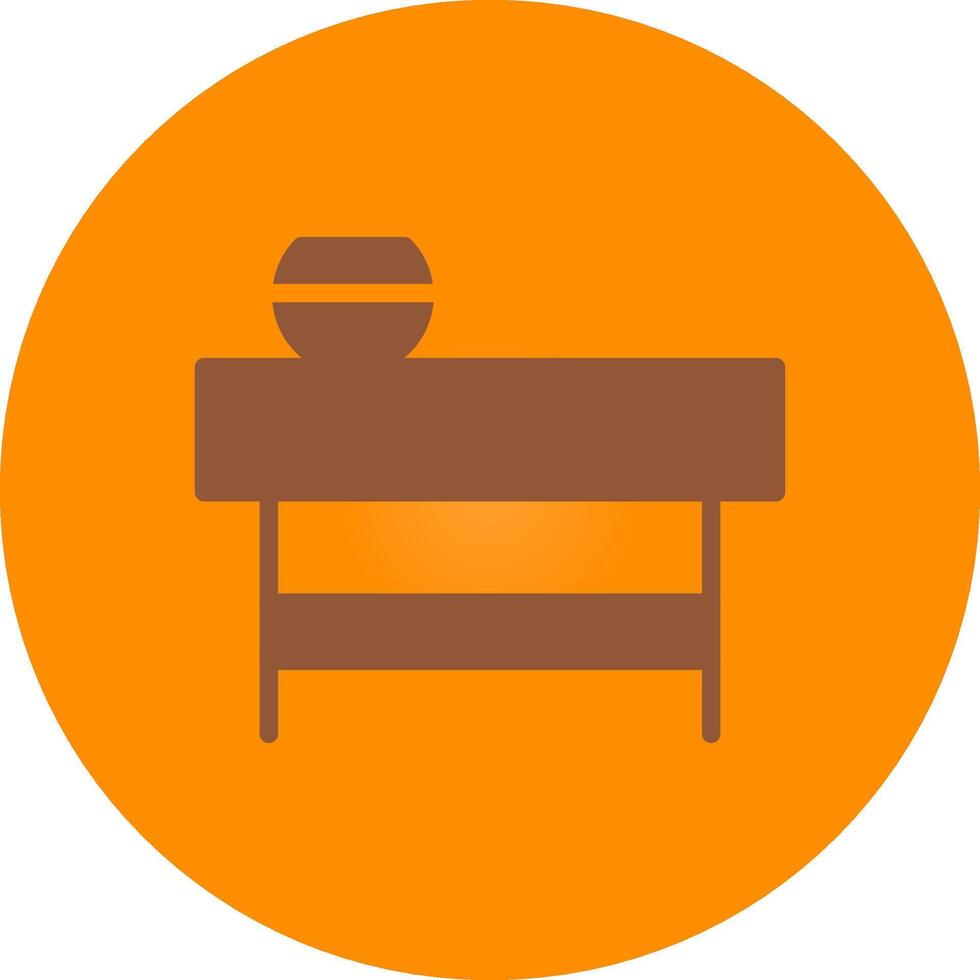 Tea Table Creative Icon Design vector