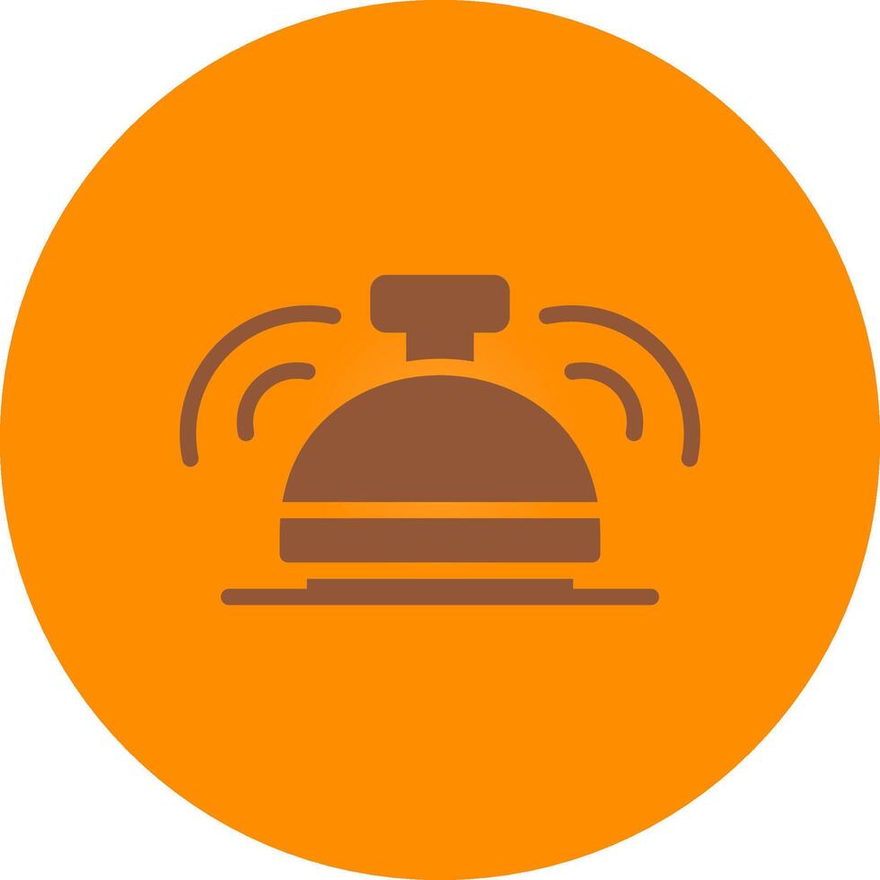 Hotel Bell Creative Icon Design vector
