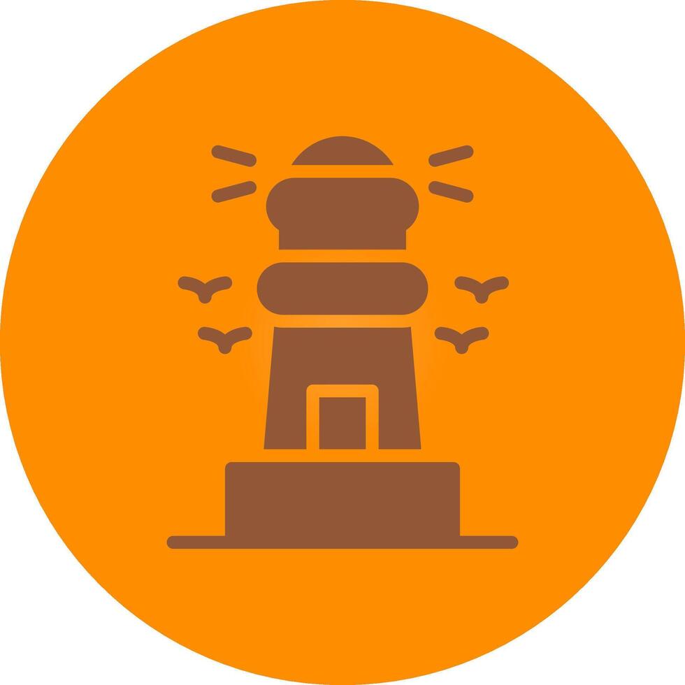 Lighthouse Creative Icon Design vector