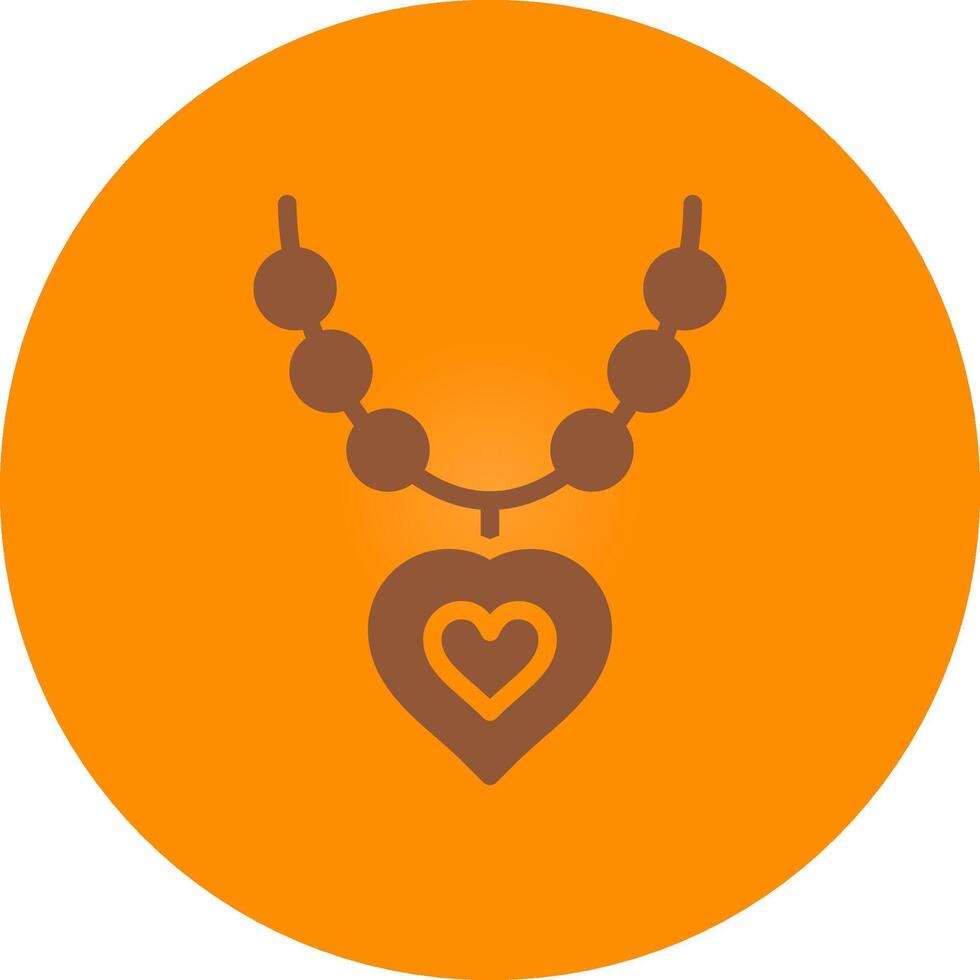 Line bronw Glpyh Design vector