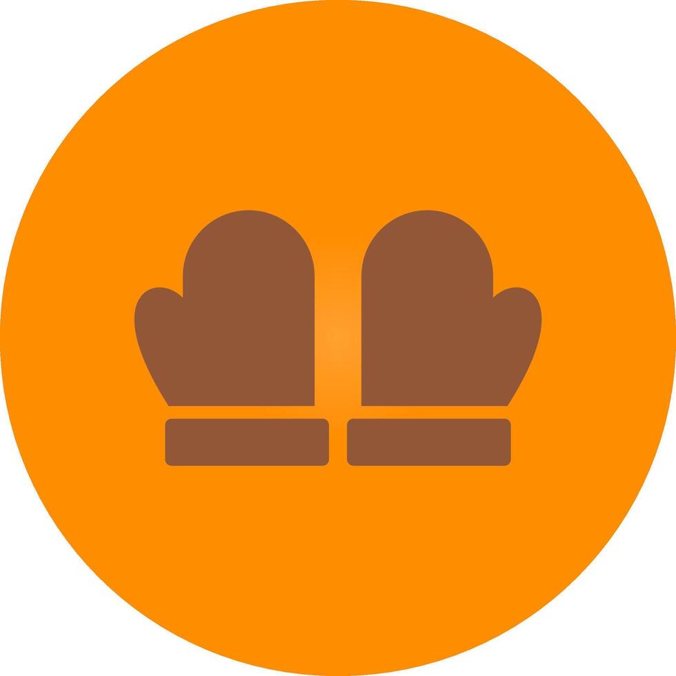Kitchen Glove Creative Icon Design vector