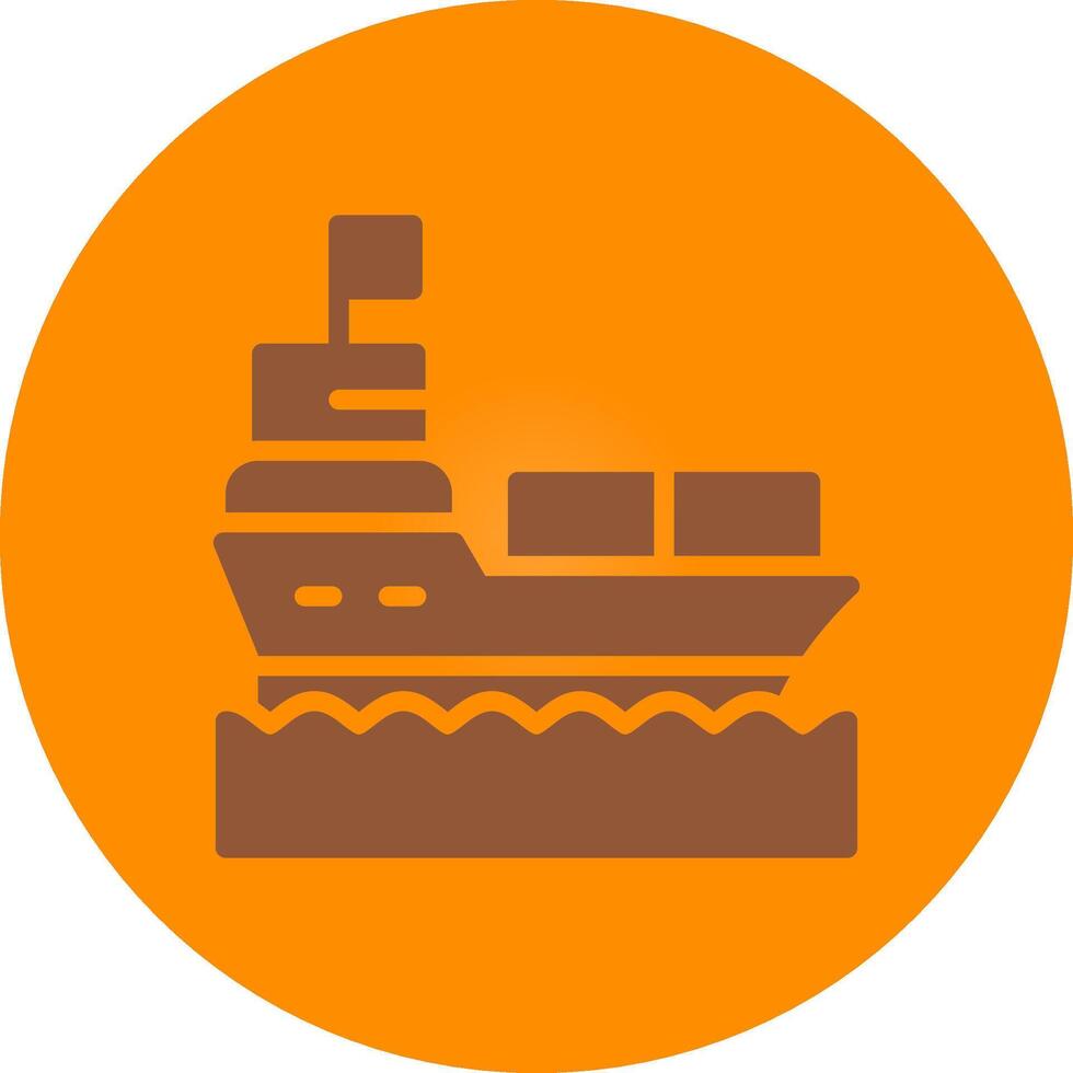 diseño de icono creativo de barco vector