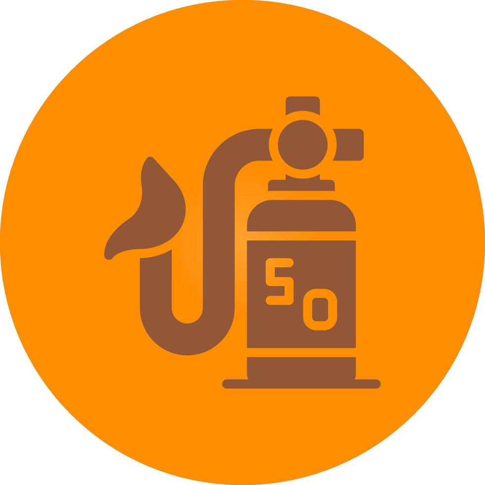 Oxygen Mask Creative Icon Design vector