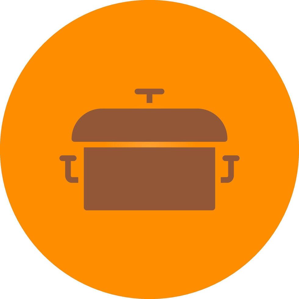 diseño de icono creativo de olla de cocina vector