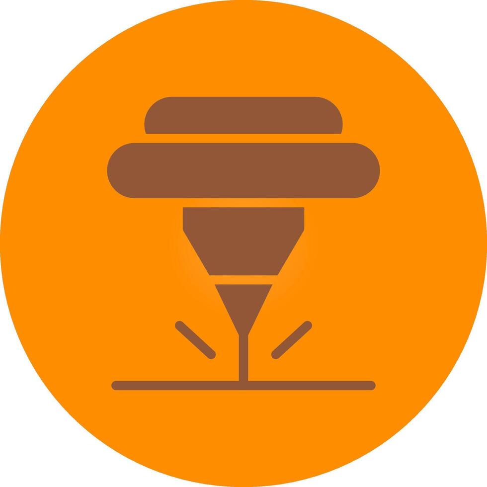 Laser Creative Icon Design vector